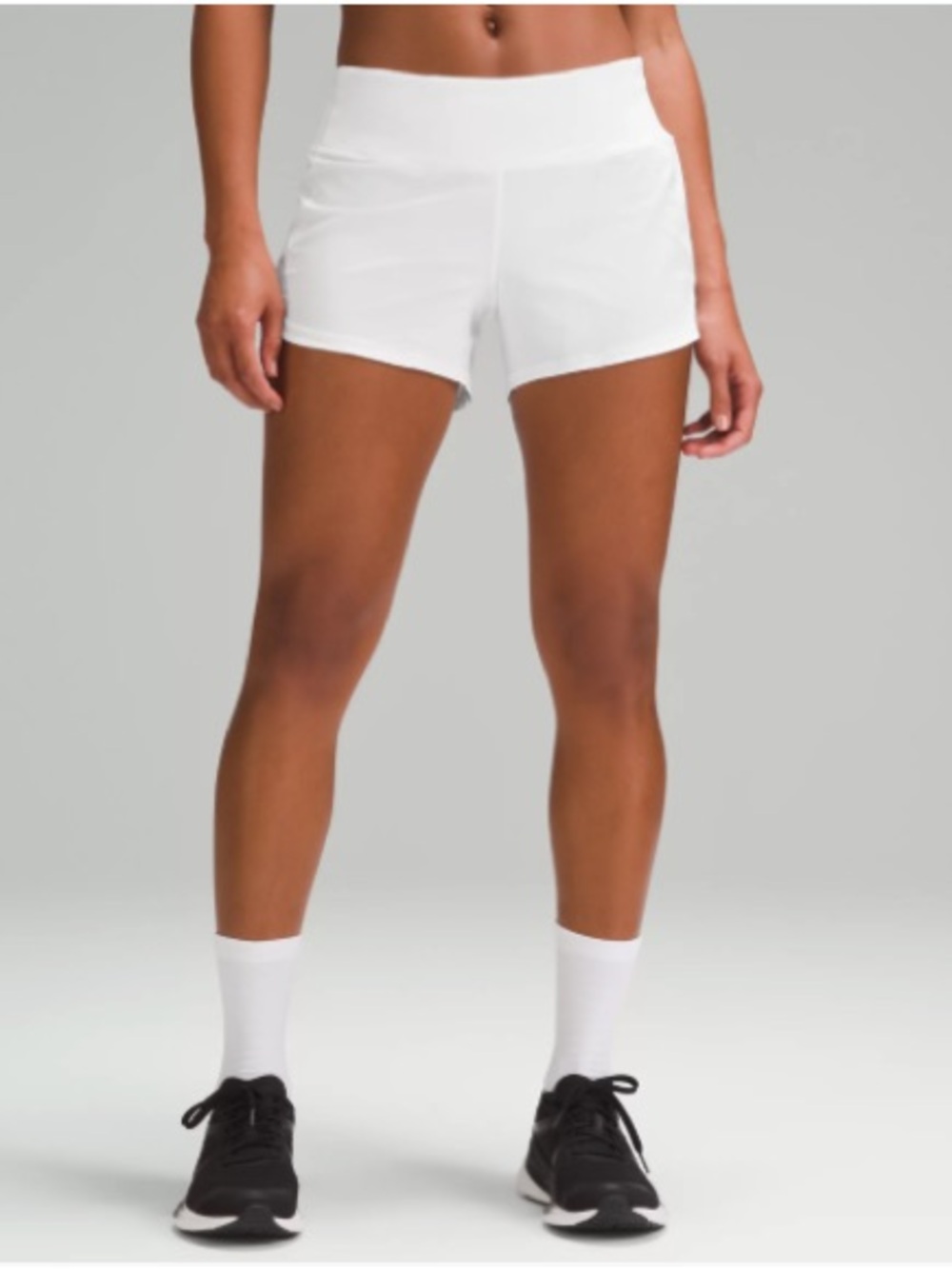 lululemon athletica White Speed Up Short 4”